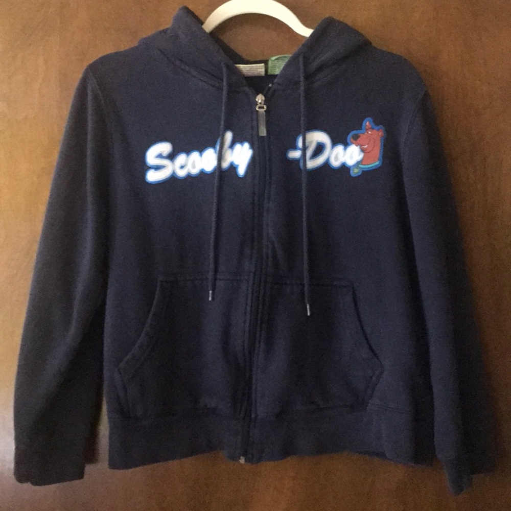 Vintage Cartoon Network Scooby Doo Blue Hoodie